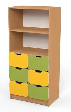 Стінка ШС Елемент 3 /600х410х1292 МФ Вересень